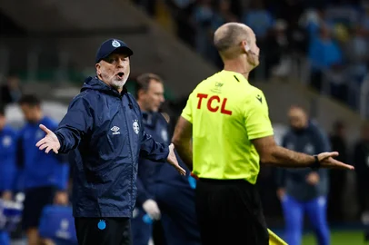 20.05.2025, Porto Alegre, RS, Brasil: Grêmio x CSA, Copa do Brasil. Fotos: Renan Mattos /Agencia RBS<!-- NICAID(16042108) -->