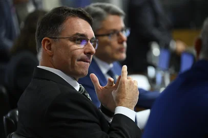 Flávio Bolsonaro, senador.<!-- NICAID(16242130) -->