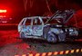 Carro é encontrado incendiado com dois corpos carbonizados na RS-446, em Carlos Barbosa