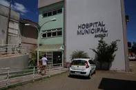 NOVOHAMBURGO-RS-BR - 02.032017Um homem identificado como Wellington Jean Brito Bandeira, 20 anos, foi executado a tiros dentro do Hospital Municipal de Novo Hamburgo, no Vale do Sinos, por volta das 8h30min desta quinta-feira. FOTÓGRAFO: TADEU VILANI AGÊNCIARBS<!-- NICAID(12767081) -->