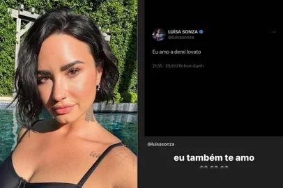 Demi Lovato e Luisa Sonza<!-- NICAID(15525630) -->