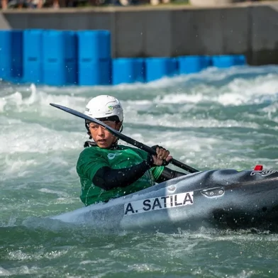 Ana Sátila. canoagem