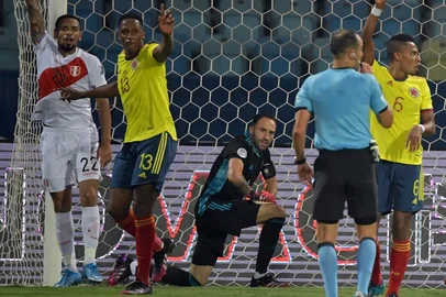 Colômbia x Peru, Copa América 2021