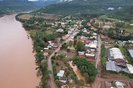 Santa Tereza, 04 de maio de 2024. Imagens mostram a cidade após cheia do Rio Taquari<!-- NICAID(15754357) -->