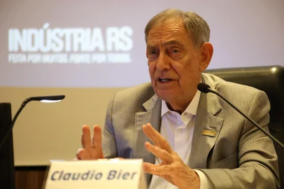 Dudu Leal / Fiergs PORTO ALEGRE, RS, BRASIL - 09/12/2025 - O presidente da Fiergs, Claudio Bier, vai tentar incluir pauta da indústria nos planos de governo dos candidatos em 2026 (Foto: Dudu Leal/Fiergs)<!-- NICAID(16183652) -->