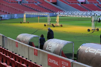 PORTO ALEGRE,RS,BRASIL.2025,05,1.Menbros da FIFA realiza visita ténica no Beira Rio.(RONALDO BERNARDI/AGENCIA RBS).<!-- NICAID(16034731) -->