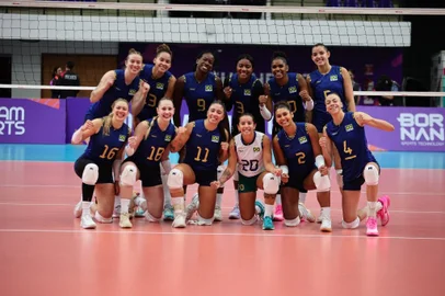 Brasil, vôlei feminino, Pan Jr