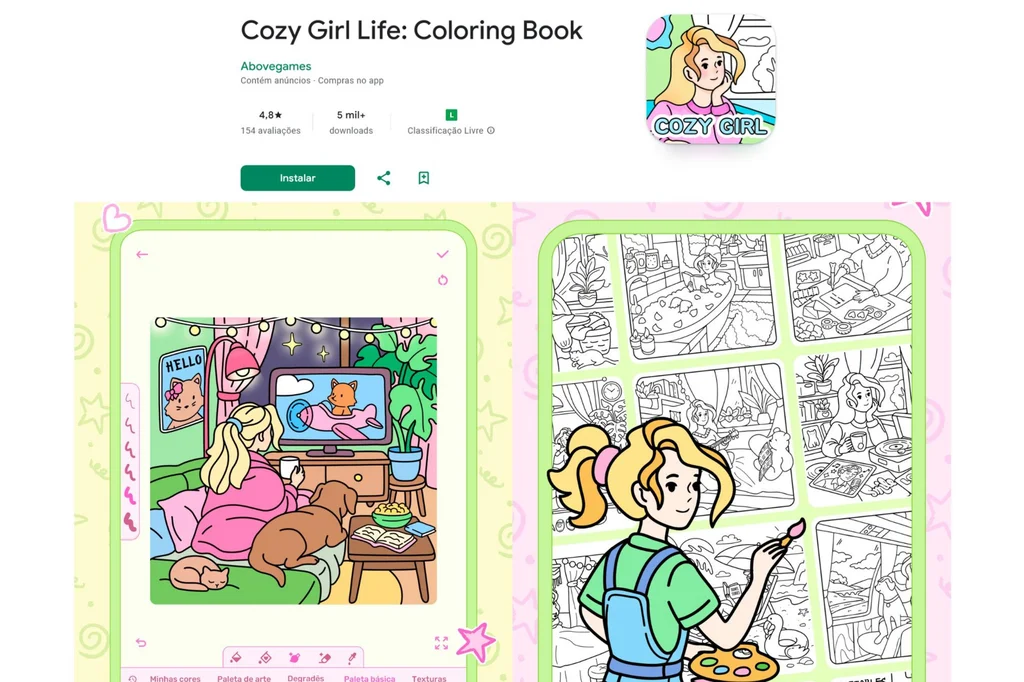 Estilo Bobbie Goods? Os melhores aplicativos para colorir no celular | GZH