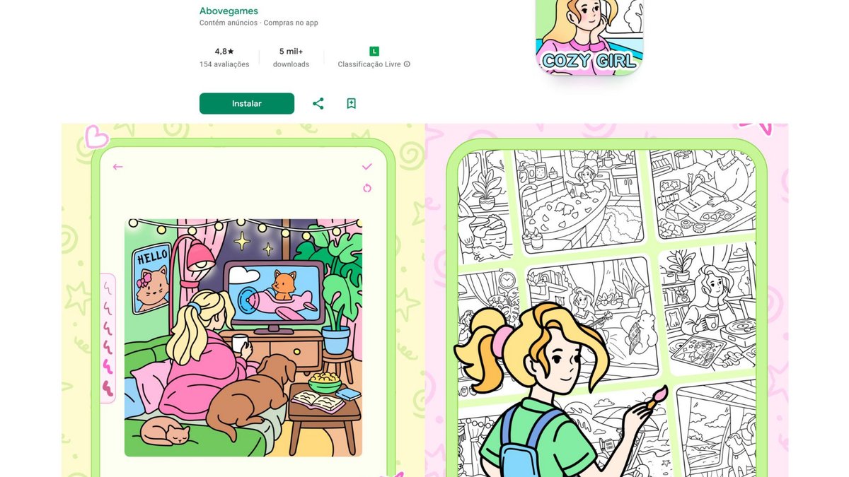 Estilo Bobbie Goods? Os melhores aplicativos para colorir no celular | GZH
