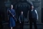 Cate Blanchett, Owen Vaccaro e Jack Black em cena do filme O Mistério do Relógio na Parede.<!-- NICAID(13745625) -->