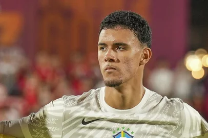 João Pedro, goleiro da seleção sub-17<!-- NICAID(16167557) -->