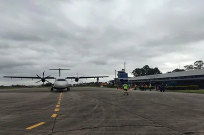 **A PEDIDO DE JOCIMAR FARINA** Aeroportos de Bagé, Pelotas e Uruguaiana completam 30 dias de operação da CCR Aeroportos / Foto: CCR Aeroportos/Divulgação<!-- NICAID(15065358) -->