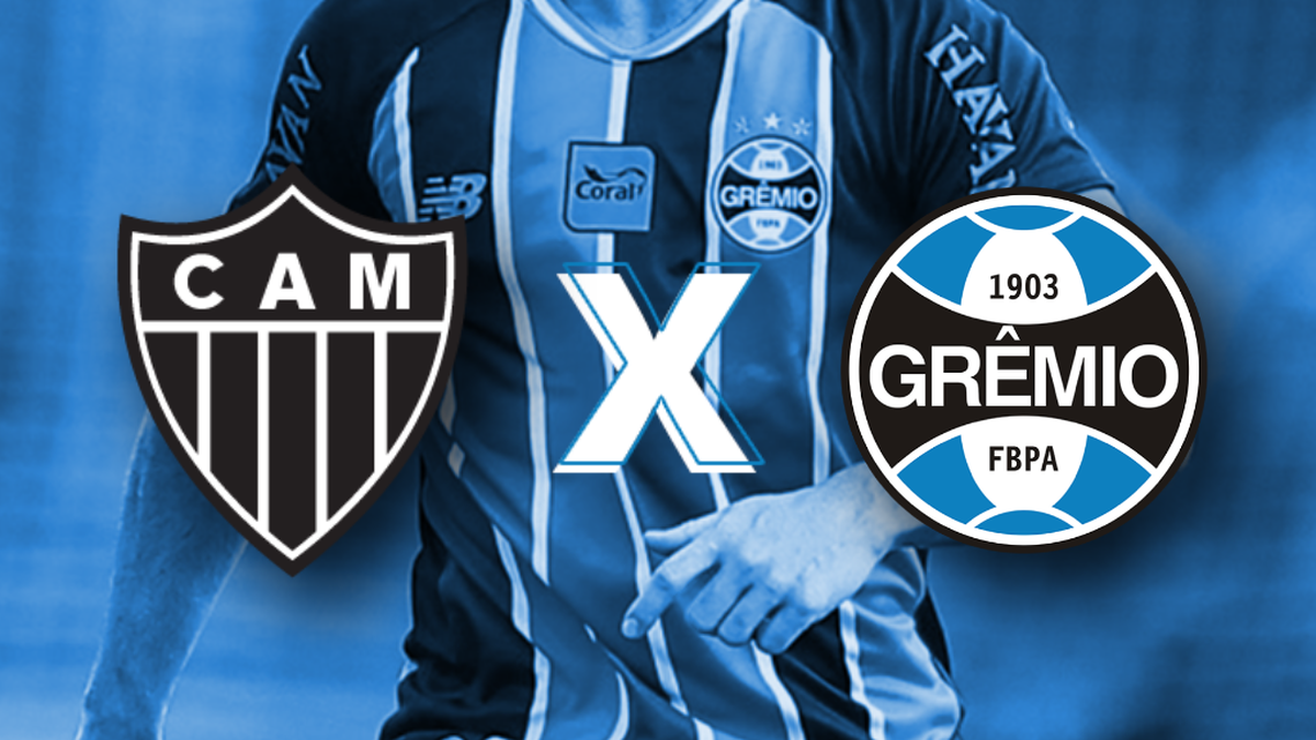 Atlético-MG x Grêmio: horário, escalações e onde assistir