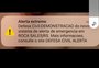 Em fase de testes, alerta para desastres é enviado para moradores de Muçum e Roca Sales