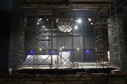 PORTO ALEGRE, RS, BRASIL - 2025.03.18 - Governo do Estado, por meio da Secretaria de Estado da Cultura, realiza coletiva de imprensa sobre a inauguração do Teatro Simoes Lopes Neto, que marca a conclusão das obras do Multipalco Eva Sopher, após 22 anos. (Foto: André Ávila/ Agência RBS)<!-- NICAID(15997966) -->