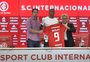 "Espero voltar à Seleção", afirma Wesley Moraes em sua apresentação como jogador do Inter