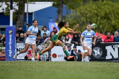 Sinapsis Comunicación / Brasil Rugby/Divulgação Brasil x Argentina, rugby sevens