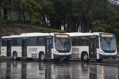 Marcopolo / Divulgação A prefeitura de Caxias do Sul informou, neste domingo (12), que 17 novos ônibus irão compor a frota do transporte coletivo a partir desta segunda-feira (13).<!-- NICAID(16325917) -->