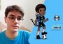 Conheça o paraibano que criou o novo mascote do Grêmio: "Maior trabalho da minha vida"
