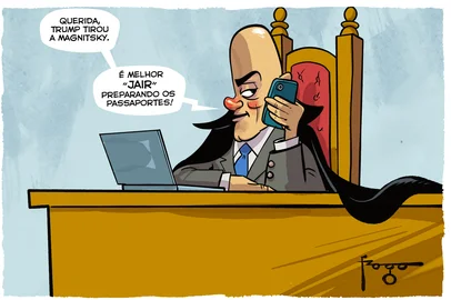 PORTO ALEGRE, RS, BRASIL, 12-12-2025: Charge do Fraga. Foto: Gilmar Fraga/Agência RBS<!-- NICAID(16186101) -->