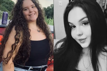 Facebook / Reprodução Duas irmãs, de 20 e 24 anos, morreram após o carro em que elas estavam bater de frente contra uma caminhonete na RSC-287, em Montenegro, na Região Metropolitana de Porto Alegre. Elas foram identificadas como Pietra e Deciane Martinelli.