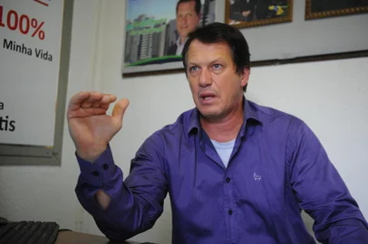 CAXIAS DO SUL, RS, BRASIL 01/03/2019Sandro Fantinel, representante do PSL em Caxias. (Felipe Nyland/Agência RBS)<!-- NICAID(13977498) -->