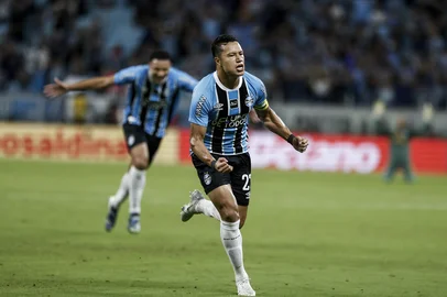 PORTO ALEGRE, RS, BRASIL, 25-02-2026: Grêmio vs Atlético Mineiro, na Arena, válido pelo Brasileirão Série A 2026. Foto: Duda Fortes/Agência RBS<!-- NICAID(16233099) -->