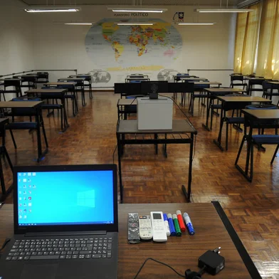CAXIAS DO SUL, RS, BRASIL, 07/02/2022 -A Universidade de Caxias do Sul (UCS) pretende retomar as aulas, a partir de 3 de março, atendendo a programação normal das disciplinas, sejam elas presenciais, presenciais digitais (síncronas) ou oferecidas na modalidade EaD (autoinstrucional).O planejamento leva em conta os protocolos sanitários dos órgãos públicos, podendo ser alterado mediante determinação legal. NAS FOTOS: CETC UCS.  (Marcelo Casagrande/Agência RBS)<!-- NICAID(15009122) -->