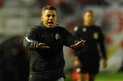 CAXIAS DO SUL, RS, BRASIL, 01/09/2024. Juventude x Internacional, clássico Ju-Venal, jogo válido pela 25ª rodada da Série A do Campeonato Brasileiro e realizado no estádio Alfredo Jaconi. É o sétimo confronto entre as equipes nesta temporada. (Porthus Junior/Agência RBS)<!-- NICAID(15855717) -->
