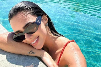 Modelo e influenciadora Bruna Biancardi, mãe de Mavie, filha de Neymar.<!-- NICAID(15590859) -->