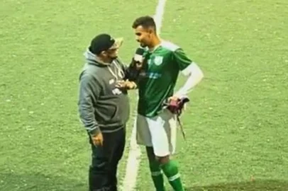 goleiro kainan, que trocou o nome da namorada