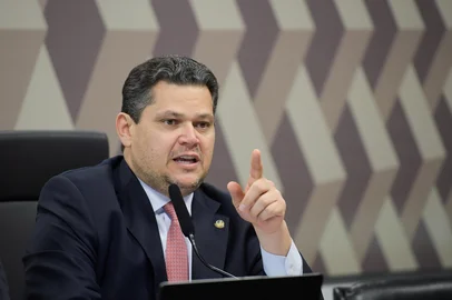 presidente da CCJ, senador Davi Alcolumbre (UniÃ£o-AP) - em pronunciamento.<!-- NICAID(15966089) -->