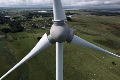 Osório, RS, Brasil - Hidrogênio Verde - Rio Grande do Sul conta com seu pontecial eólico para liderar a produção de hidrogênio verde no país. Foto: Jefferson Botega / Agencia RBS<!-- NICAID(15419575) -->