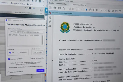 Robôs desenvolvidos no Rio Grande do Sul têm sido usados em tribunais espalhados pelo Brasil<!-- NICAID(15524201) -->