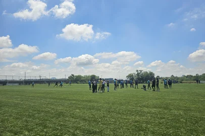 Carol Freitas / Agência RBS Treino aberto das Mosqueteiras<!-- NICAID(16169354) -->