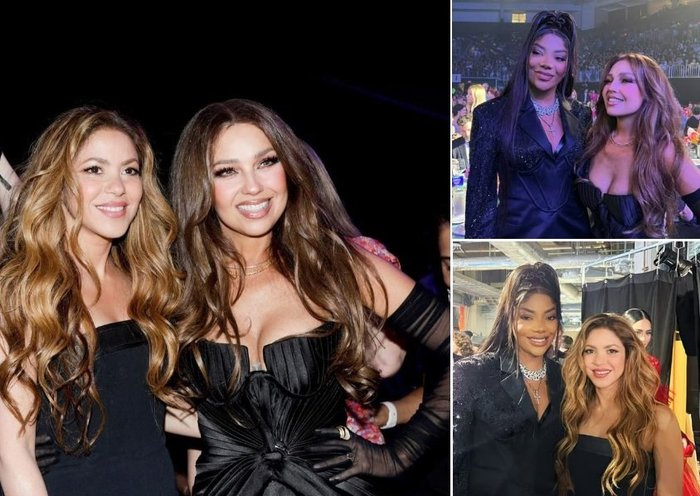 @shakira @ludmilla Instagram/ Reprodução @shakira @ludmilla Instagram/ Reprodução