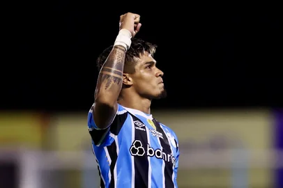 Novo Hamburgo, RS, Brasil, 29/01/2025 - Monsoon vs Grêmio, no Estádio do Vale, em Novo Hamburgo, pelo Gauchão 2025 - Foto: Jefferson Botega/Agência RBSIndexador: jeff botega<!-- NICAID(15964593) -->