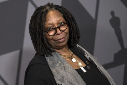 (FILES) In this file photo taken on November 11, 2017 Actress Whoopi Goldberg attends the 2017 Governors Awards in Hollywood, California. - US actress Whoopi Goldberg on February 1, 2022 was suspended from the talk show she hosts for two weeks after saying that the Nazi genocide of six million Jews "was not about race." (Photo by VALERIE MACON / AFP)<!-- NICAID(15004697) -->