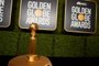 Imagem do troféu do Globo de Ouro, premiação voltada ao cinema e à televisão.<!-- NICAID(15400454) -->