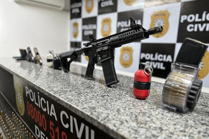 Polícia Civil / Divulgação Polícia Civil / Divulgação