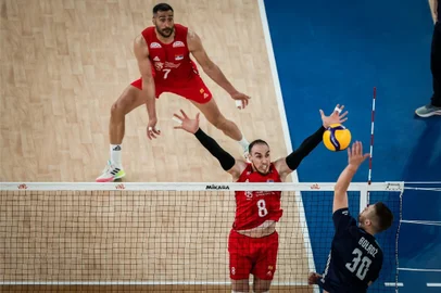 Polônia x Sérvia, vôlei, Liga das Nações