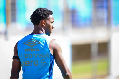 Gabriel Mec no treino do Grêmio<!-- NICAID(16180484) -->