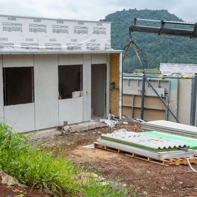 Primeiras casas definitivas para desabrigados pela enchente devem ser entregues em março<!-- NICAID(15968009) -->