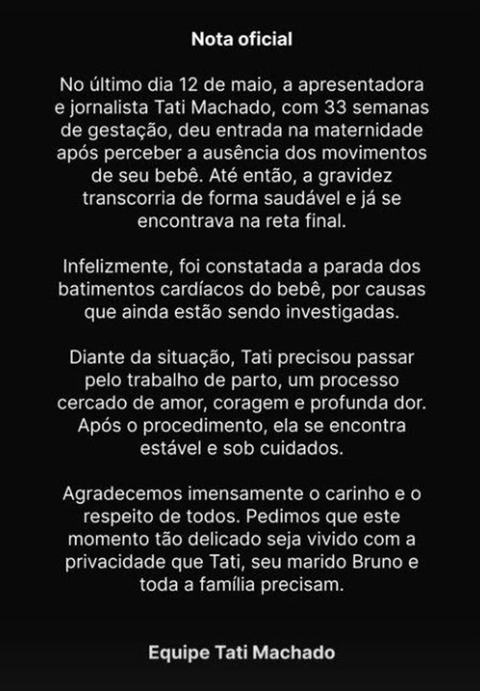 Instagram / @tati / Reprodução
