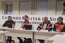 Entrevista coletiva de imprensa com o governador Eduardo Leite e o prefeito de Porto Alegre, Sebastião Melo (3/5/2024)