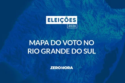 Douglas de Menezes / Arte RBS Ilustração representativa do mapa do voto no Rio Grande do Sul. Foto: Arte RBS<!-- NICAID(16380444) -->