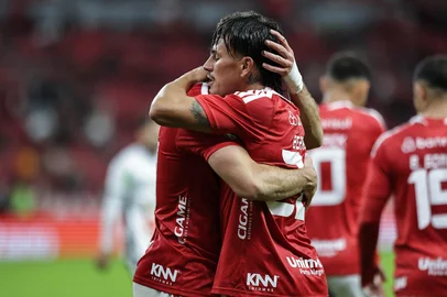 Renan Mattos / Agencia RBS PORTO ALEGRE, RS, BRASIL, 12-05-2026: Internacional vs Athletic, pela Copa do Brasil, no jogo de volta no Beira-Rio. Fotos: Renan Mattos/Agencia RBS<!-- NICAID(16284047) -->