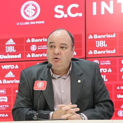 João Patrício Herrmann é anunciado como vice-presidente de futebol do Inter a partir de 2021.<!-- NICAID(14679175) -->