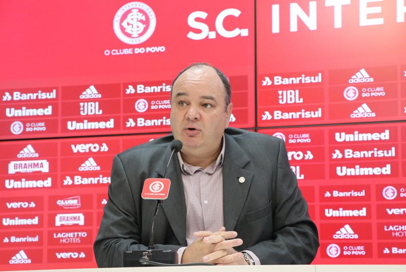 João Patrício Herrmann é anunciado como vice-presidente de futebol do Inter a partir de 2021.<!-- NICAID(14679175) -->