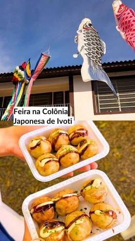 Feira na Colônia Japonesa de Ivoti 